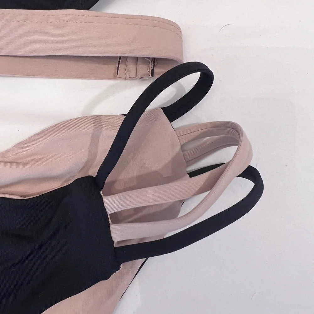 L*space Platinum Bikini in Black and Tan - Picture 4 of 5